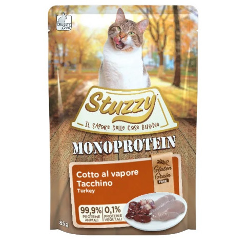 STUZZY Monoprotein Indyk - mokra karma dla kota - 85g - Galeria zdjęcie 1