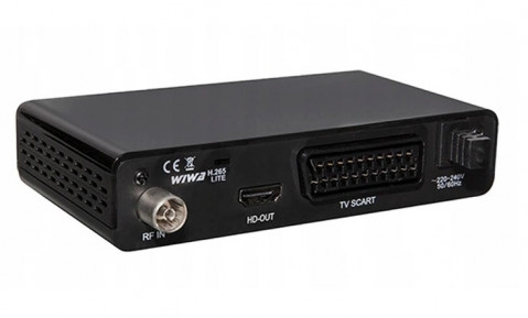 WIWA TUNER DVB-T/T2 H.265 LITE - Galeria zdjęcie 2