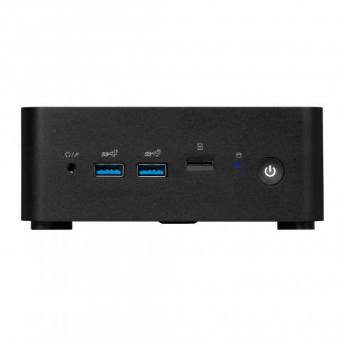 MSI Cubi NUC 13MQ-070PL i7-1365U 16GB SSD1TB Intel Iris Xe Graphics AX211 WiFi 6E Windows 11 Pro Black - Galeria zdjęcie 2