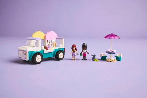 LEGO FRIENDS 42644 Furgonetka z lodami w mieście Heartlake - Galeria zdjęcie 9