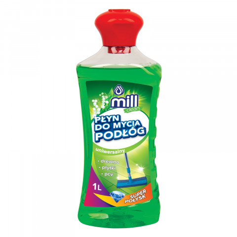 MILL CLEAN Płyn do mycia podłóg o zapachu Konwalii 1l - Galeria zdjęcie 1