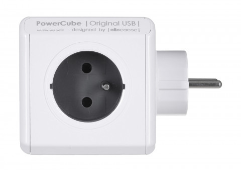 Allocacoc Przedłużacz PowerCube Original Grey - Galeria zdjęcie 4