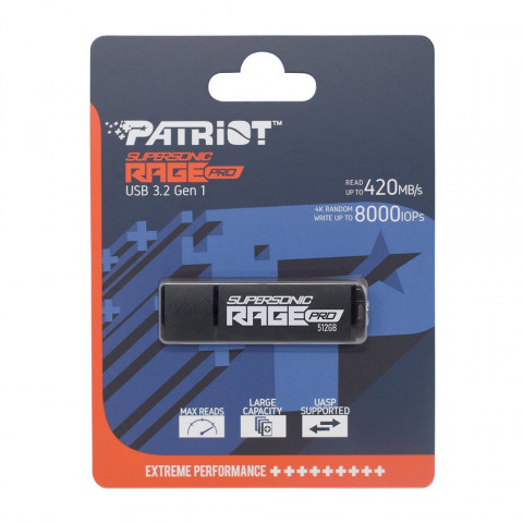 PATRIOT RAGE PRO 420/400 MB/s 512GB USB 3.2 - Galeria zdjęcie 4