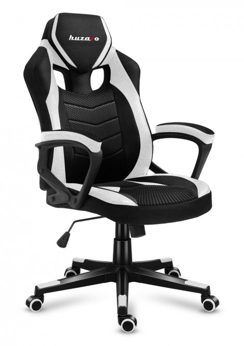 Fotel gamingowy Huzaro Force 2.5 White Mesh - Galeria zdjęcie 1