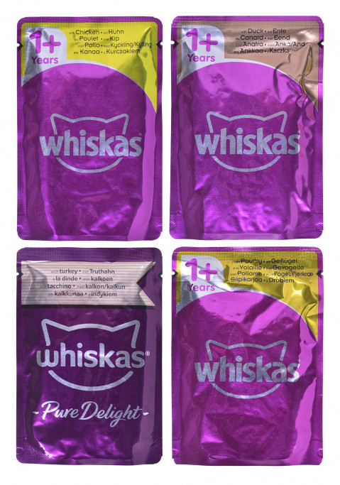 WHISKAS Pure Delight Drobiowe Frykasy w galaretce - mokra karma dla kota - 80x85g (2x(40x85g)) - Galeria zdjęcie 9