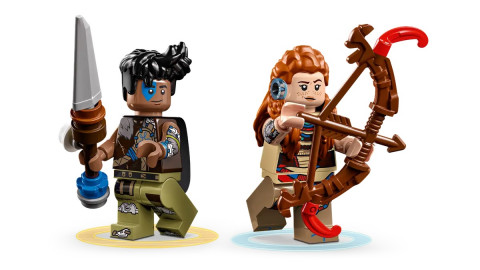 LEGO HORIZON 77037 Aloy i Varl kontra krabołaz i piłoząb - Galeria zdjęcie 5