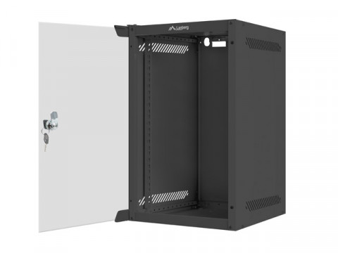 LANBERG SZAFA WISZĄCA 10" 9U (280X310, CZARNA) - Galeria zdjęcie 5