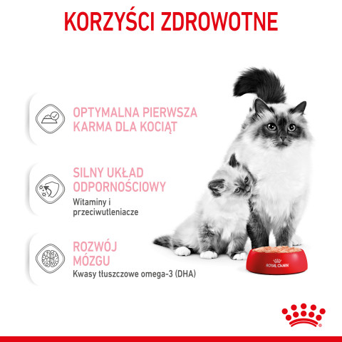 ROYAL CANIN FHN Babycat Instinctive Feline mus - mokra karma dla kociąt - puszka - 195 g - Galeria zdjęcie 11