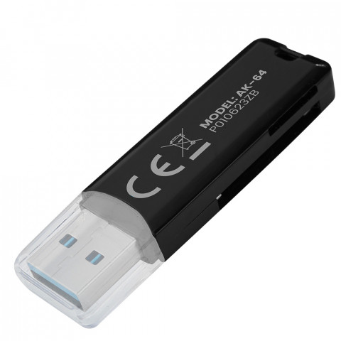 SAVIO CZYTNIK KART SD, USB 3.0 AK-64 - Galeria zdjęcie 5