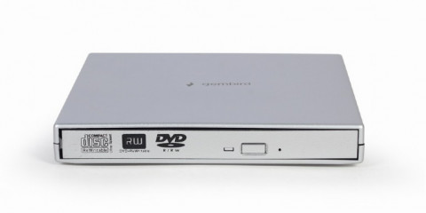 GEMBIRD NAGRYWARKA DVD, CD USB 2.0 SLIM SREBRNA - Galeria zdjęcie 6