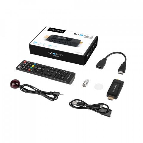 KRUGER & MATZ DEKODER DVB-T2H.265 HEVC MINI KM9999 - Galeria zdjęcie 3