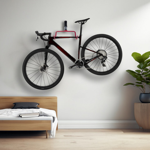 MACLEAN ROWEROWY UCHWYT ŚCIENNY POZIOMY MC-430 - Galeria zdjęcie 9