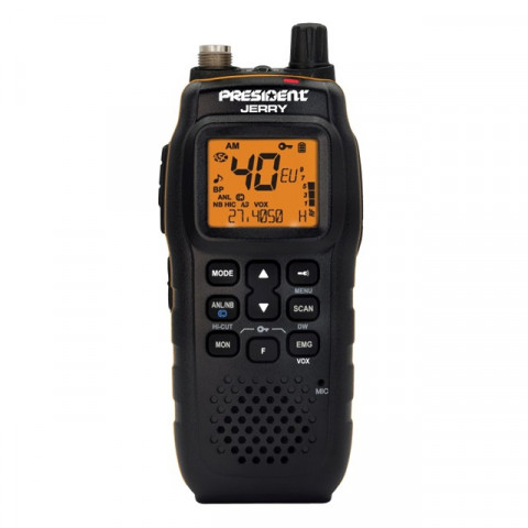 CB Radio przenośne ręczne PRESIDENT Jerry ASC - Galeria zdjęcie 1