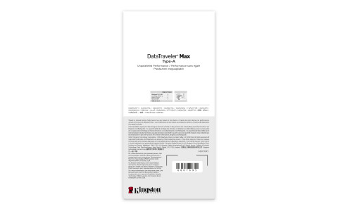 KINGSTON 256GB DataTraveler Max Type-A 1000R/900W USB 3.2 Gen 2 - Galeria zdjęcie 8