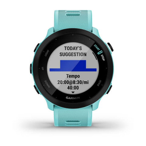 Zegarek Garmin Forerunner 55 42mm Turkusowy - Galeria zdjęcie 2