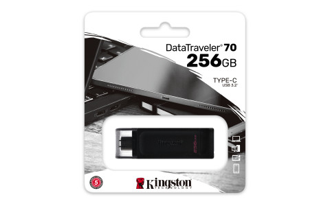 KINGSTON FLASH 256GB DataTraveler 70 USB-C - Galeria zdjęcie 5
