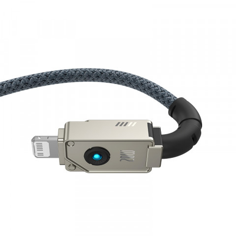Kabel Baseus Unbreakable USB C-IP 20W 2m (biały) - Galeria zdjęcie 2