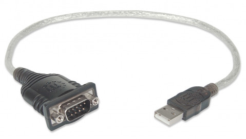 MANHATTAN KONWERTER ADAPTER USB NA RS232/COM/DB9 M - Galeria zdjęcie 3