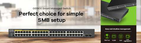 Switch Zyxel GS1900-48 50p Managed Gigabit - Galeria zdjęcie 5