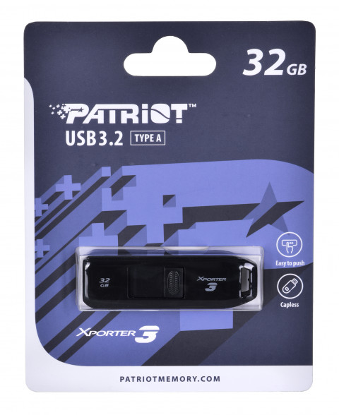 PARTIOT FLASHDRIVE Xporter 3 32GB Type A USB3.2 - Galeria zdjęcie 1