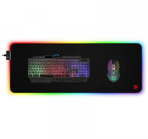 DEFENDER PODKŁADKA GAMING ULTRA LIGHT LED 50566 - Galeria zdjęcie 3