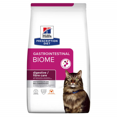 HILL'S Prescription Diet Gastrointestinal Biome z kurczakiem - sucha karma dla kota - 1,5 kg - Galeria zdjęcie 1