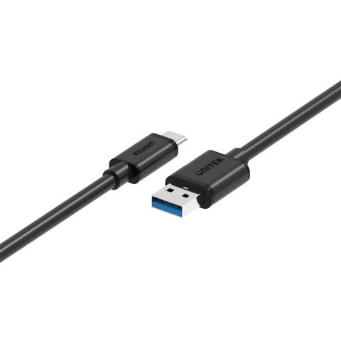 UNITEK KABEL USB TYP-C USB 3.1 - USB A, Y-C474BK+ - Galeria zdjęcie 3