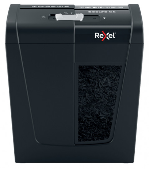 Rexel Niszczarka Secure S5, (P-2), 5 kartek, 10 l kosz - Galeria zdjęcie 1