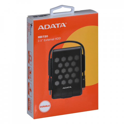 Dysk zewnętrzny HDD ADATA HD720 AHD720-2TU31-CBK (2TB; 2.5"; USB 3.2; czarny) - Galeria zdjęcie 8