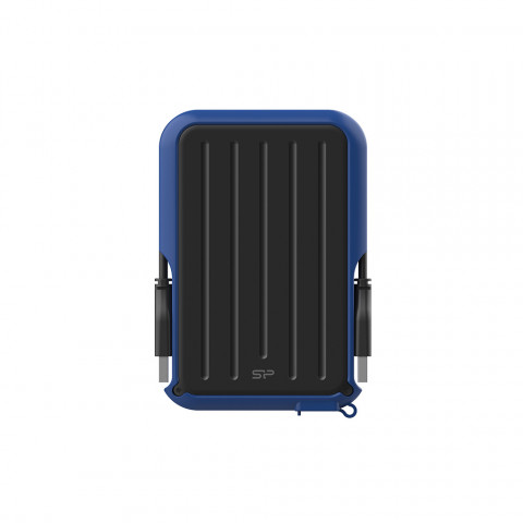 Dysk zewnętrzny HDD Silicon Power Armor A66 (1TB; 2,5"; USB 3.2; Blue; SP010TBPHD66SS3B) - Galeria zdjęcie 1