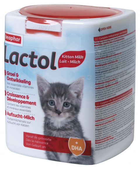 BEAPHAR LACTOL Kitty Milk - pokarm mlekozastępczy dla kociąt - 500 g - Galeria zdjęcie 1