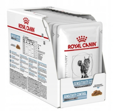 ROYAL CANIN Sensitivity Control Chicken Gravy - mokra karma dla kota - 12 x 85g - Galeria zdjęcie 1