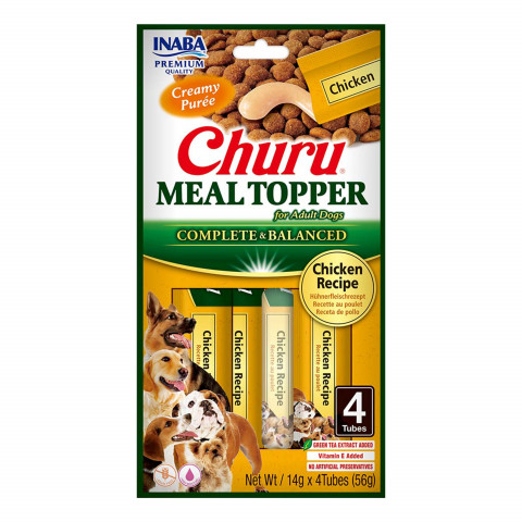 INABA Churu Meal Topper Kurczak - przysmak dla psa - 4x14g - Galeria zdjęcie 1