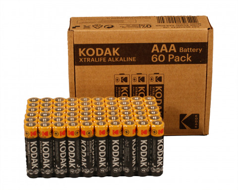 KODAK BATERIE ALKALICZNE XTRALIFE AAA LR3 X 60 SZT - Galeria zdjęcie 1
