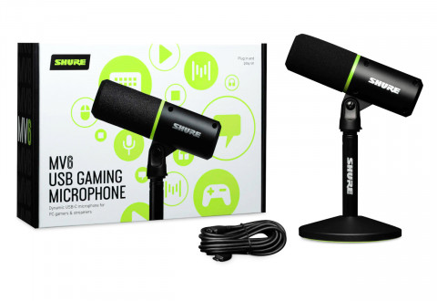 Shure MV6 - Kardioidalny mikrofon dynamiczny USB-C dla graczy i streamerów - Galeria zdjęcie 7