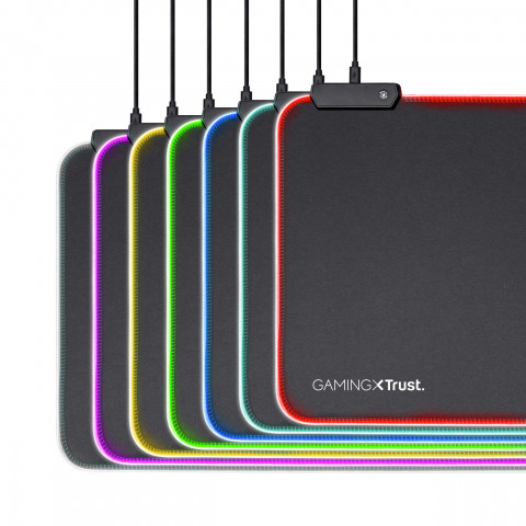 Podkładka pod mysz TRUST GXT764 GLIDE-FLEX RGB XXL (23395) - Galeria zdjęcie 4