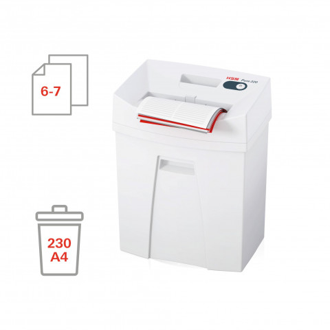 HSM Niszczarka Pure 220, 25L 4x25 mm - Galeria zdjęcie 6