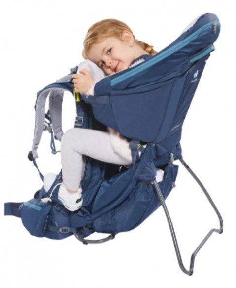 Nosidło turystyczne Deuter Kid Comfort Pro midnight - Galeria zdjęcie 8