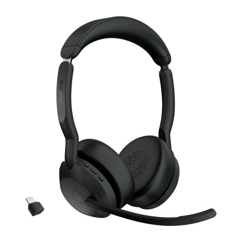 Słuchawki Jabra Evolve2 55 Link380c MS Stereo - Galeria zdjęcie 1