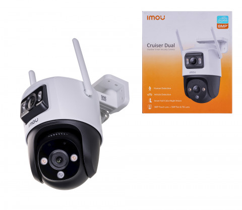 Kam. IP Imou Cruiser Dual 3MP IPC-S7XP-8M0WED-0360B - Galeria zdjęcie 1