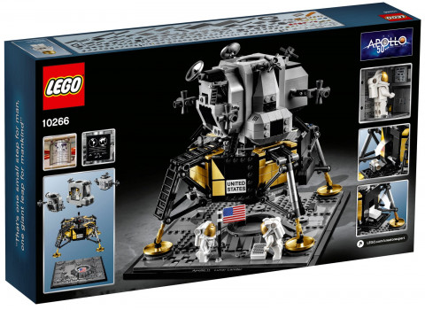 LEGO Creator Expert 10266 Lądownik księżycowy Apollo 11 NASA - Galeria zdjęcie 6
