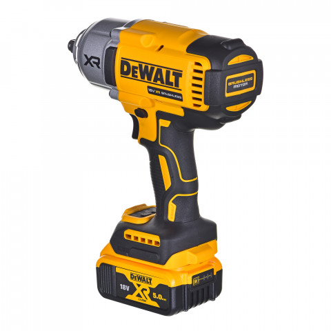 Klucz udarowy 1/2" 18V 2x5,0Ah DCF900P2T-QW DEWALT - Galeria zdjęcie 12