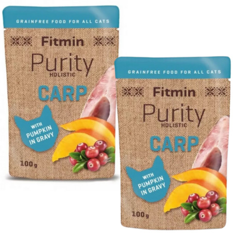 FITMIN Purity Karp - mokra karma dla kota - 100g + GRATIS! - Galeria zdjęcie 1