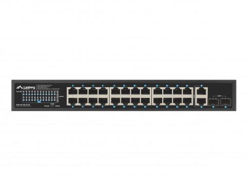 LANBERG SWITCH POE+ 24X 1GB POE+/2X GB/2X SFP 250W - Galeria zdjęcie 5