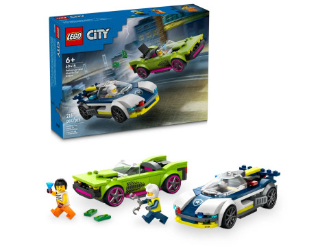 LEGO City 60415 Pościg radiowozu za muscle carem - Galeria zdjęcie 1