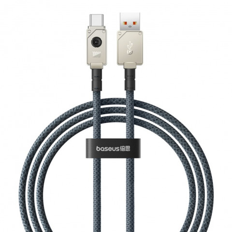 Kabel Baseus Unbreakable USB-USB C 100W 1m (biały) - Galeria zdjęcie 1