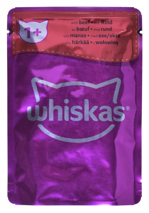 WHISKAS Klasyczne Posiłki w sosie - mokra karma dla kota - saszetka - 12x85 g - Galeria zdjęcie 12