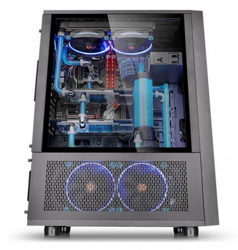 Obudowa Thermaltake Core X71 Full Tower USB3.0 Tempered Glass - Black - Galeria zdjęcie 13