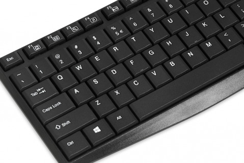 IBOX KLAWIATURA PRZEWODOWA ERIS, BLACK - Galeria zdjęcie 4
