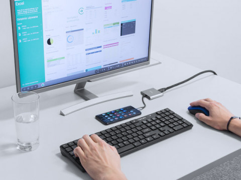 NATEC MULTI PORT FOWLER MINI (USB-C PD, HDMI 4K) - Galeria zdjęcie 9